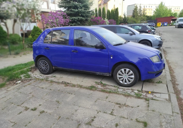 Skoda Fabia cena 2300 przebieg: 170000, rok produkcji 2003 z Olsztyn małe 67